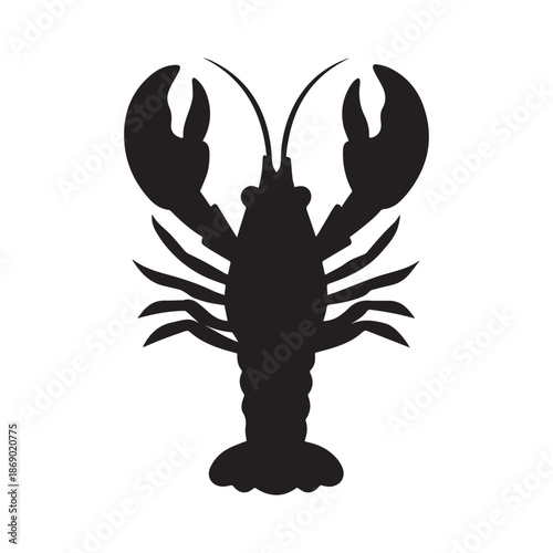 lobster isolated on white background