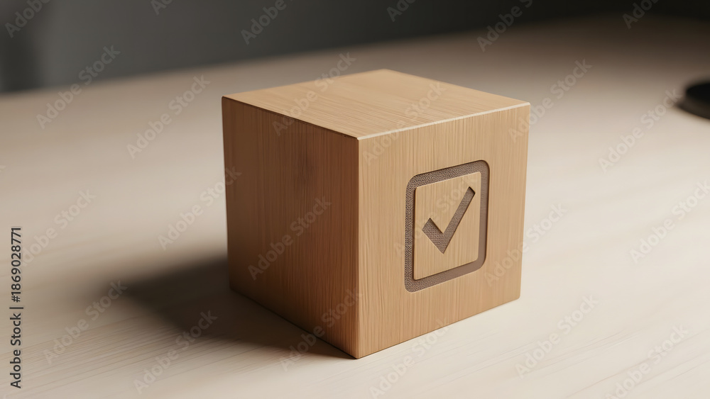 Obraz premium An isolated brown cardboard box package on a white background for shipping and storage delivery