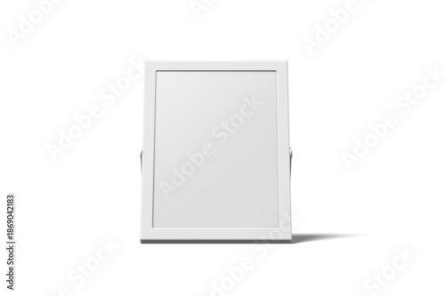 Front Angle View of Mini Photo Frame, 3d Illustration