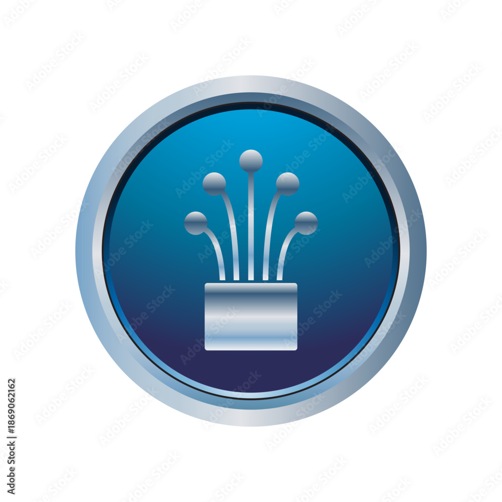 Fototapeta premium Cable icon design template