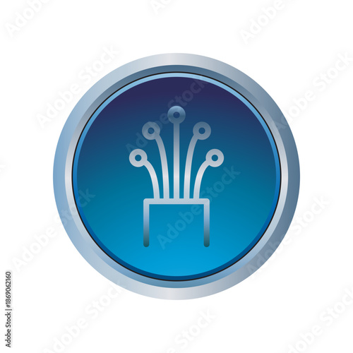 Cable icon design template