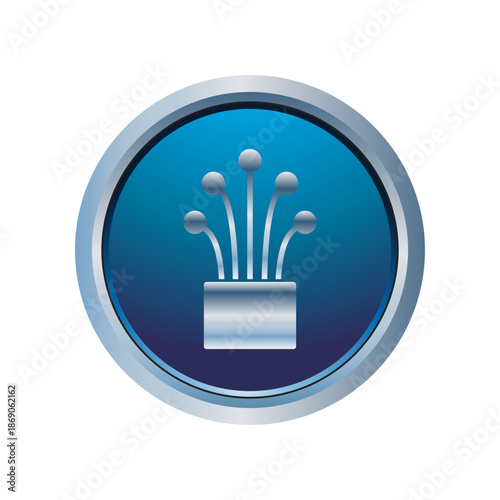 Cable icon design template