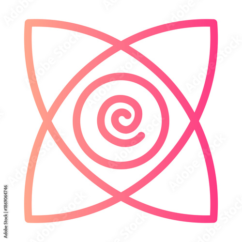 hypnotic gradient icon