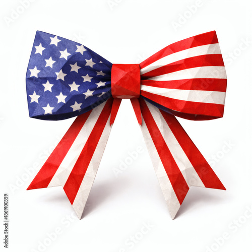 Patriotic Bow: A meticulous...