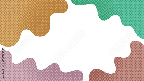 幾何学　抽象的　カラフル　模様　背景