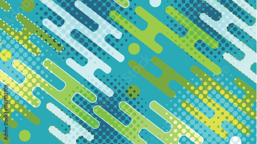 幾何学　抽象的　カラフル　模様　背景