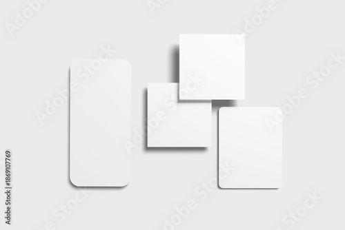 High quality social media mockup