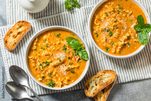 Foto Savory Homemade Lasagna Soup