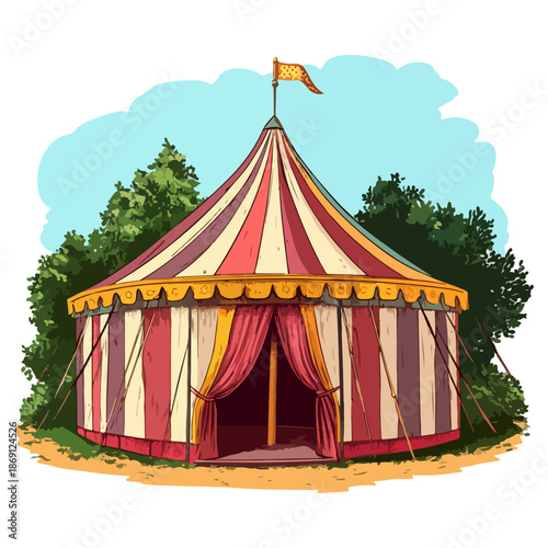 tent, spain, seville spring festival, celebration, vector, transparent background, architecture, culture, famous, relax, landscape, entertainment, festival, party