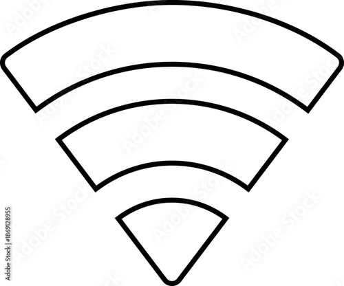 Icon wifi signal.