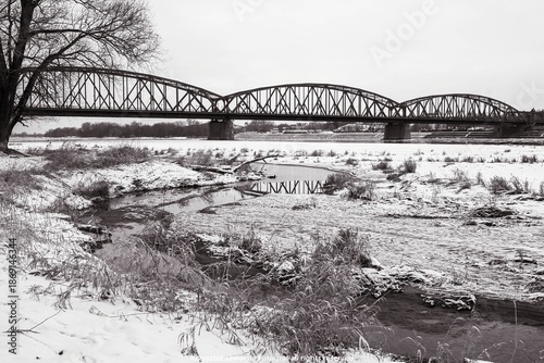 brydż, rzeka, woda, architektura, niebo, gród, podróż, krajobraz