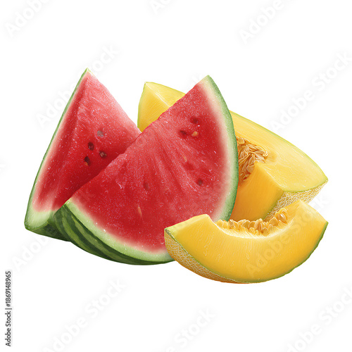 slices of watermelon