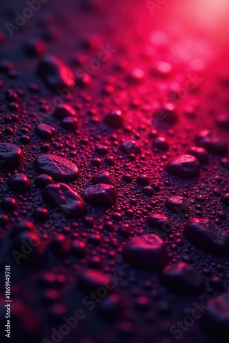 Dark red pink gradient, rough texture, bright light glow , marbled, surface