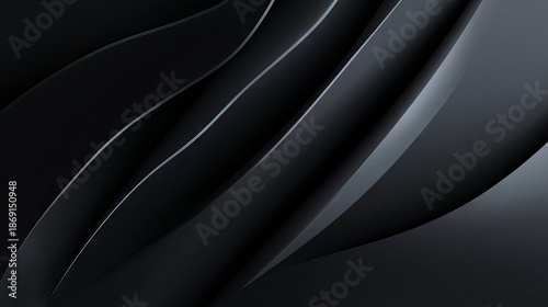 Minimal black background, deep dark texture, studio backdrop wallpaper with copy space