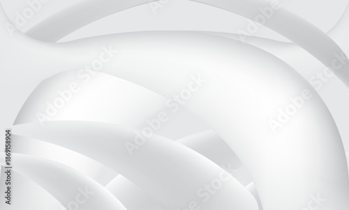 White gradient background with waves-EPS16