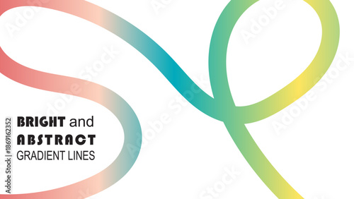 Bold gradient ribbons swirl through squiggly doodles and neon waves. Bright lines and geometric loops create a lively abstract pattern. Tech layout, playful poster or colorful kid friendly art. 