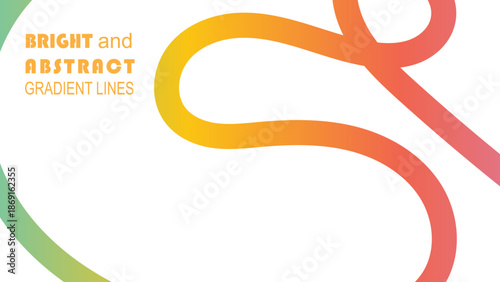 Bold gradient ribbons swirl through squiggly doodles and neon waves. Bright lines and geometric loops create a lively abstract pattern. Tech layout, playful poster or colorful kid friendly art. 