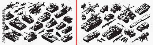 military action illustration, battle vehicle scenes, combat tank drawings, war strategy art, armed vehicle vector, military clipart collection, battlefield illustration pack, defense graphic elements,
