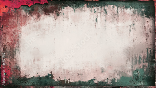 Colorful old textured concrete wall background. Vector illustration.