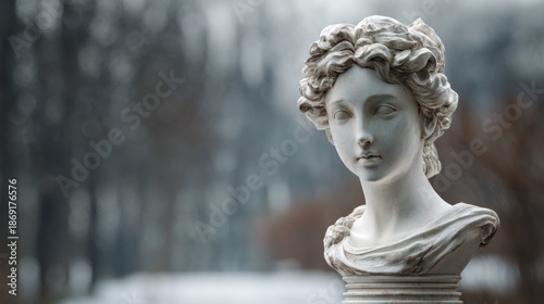 Ancient woman bust