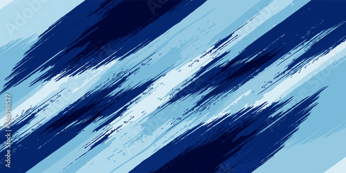 Vector grunge texture. Black and white grunge texture consists of black brush strokes on paper or a white background.