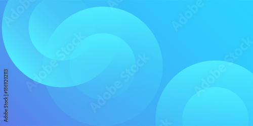 Art background blue abstract circle with light, modern abstract