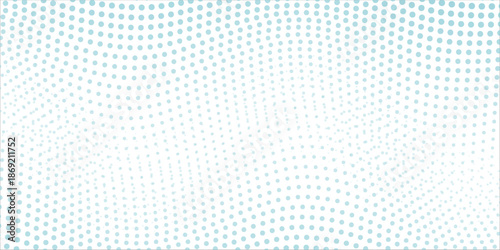 Transparent Vector Gradient Blue Color Halftone Background Staggered Dots Pattern modern dotted