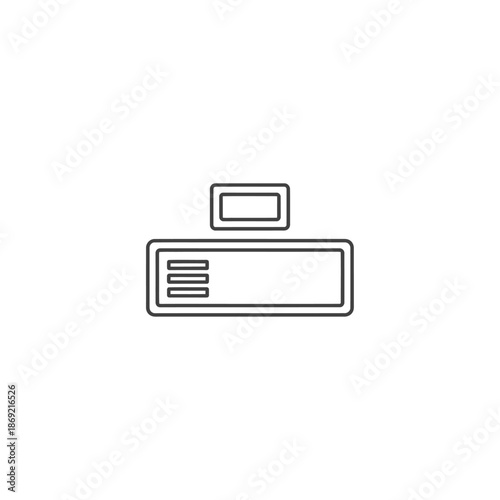 Close-Up of Modern Credit Card Scanner Device for Contactless Payments