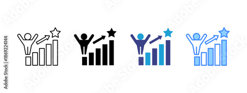 Success  icon set multiple style collection