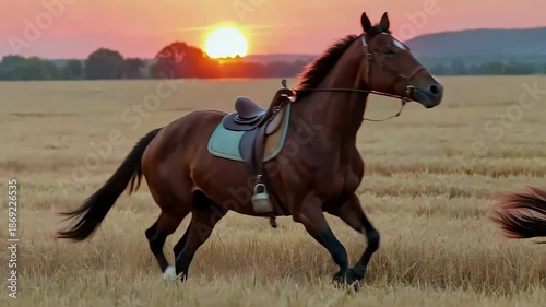 Wallpaper Mural Galloping horses Torontodigital.ca