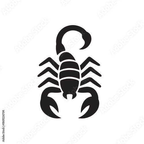 scorpion icon logo silhouette