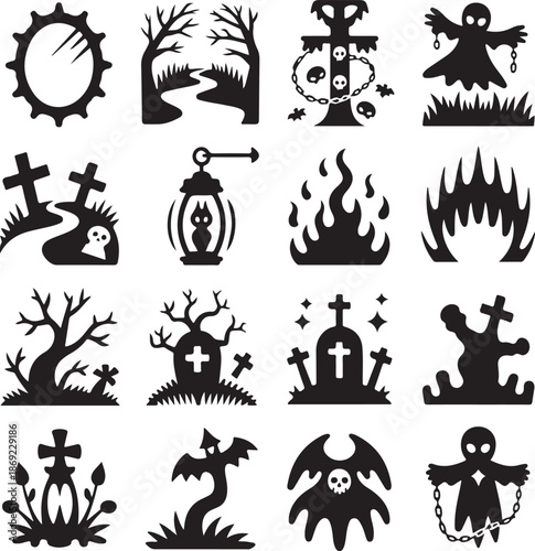 “Haunted Night: Ghosts, Graves & Shadows”