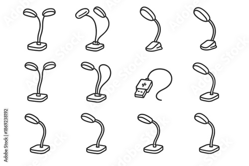 Vector ridge crest usb arc curve slab slope stripe shading icon reading