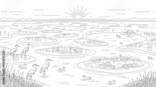 A vibrant close-up photograph featuring a single yellow daisy with a bright orange center captured in sharp detail against a soft green blurred background