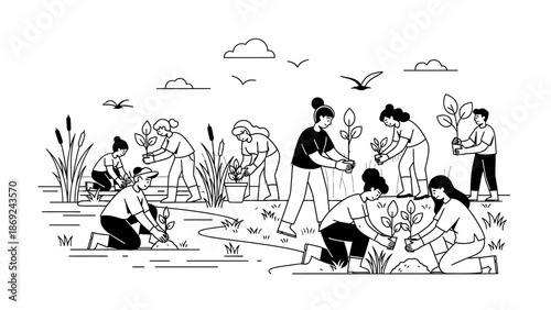 A vibrant close-up photograph featuring a single yellow daisy with a bright orange center captured in sharp detail against a soft green blurred background