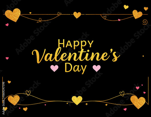 Valentine's Day card design. Illustration with oil paint. Pattern for printing on wall decorations, covers, wallpapers