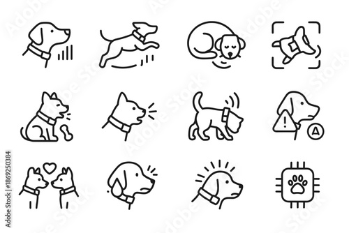 Tag smart social trackers signal icon habit pattern behavior chewing frequency pacing