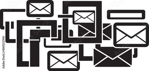 Emails and Messages in a Digital Maze System