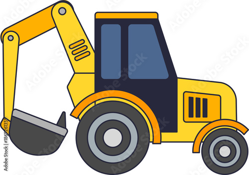Heavy Equipment Illustration
