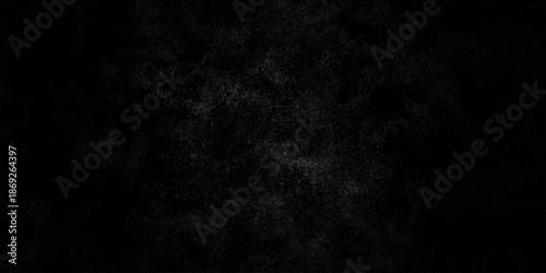 Dark black background backdrop studio, cement concrete dust surface rough wall texture. black old paper texture. stone marble texture. black dirty concrete crack and scratch wall backdrop.