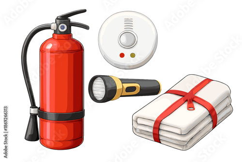 Fire safety equipment and supplies