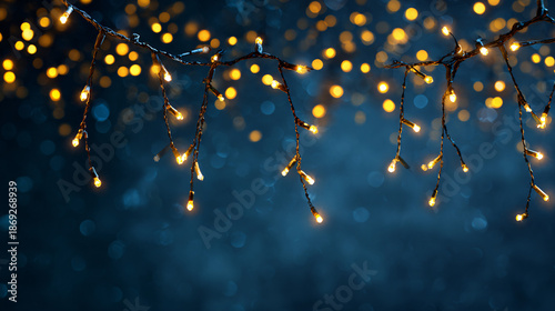 christmas lights ,3D abstract background