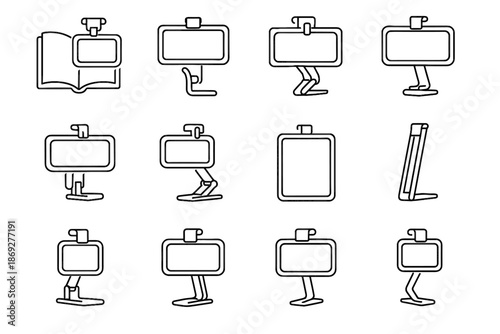 Lightweight viewport profile vector hinge icon magnifier base clip icons window unit