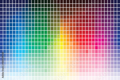 Detailed analysis of a color wheel eps file metadata and properties