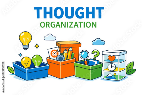 Creative tools and symbols for thought organization and productivity