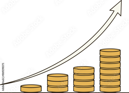 A professional vector illustration of a leather briefcase standing open and filled to the brim with organized stacks of United States hundred-dollar bills, representing significant wealth.