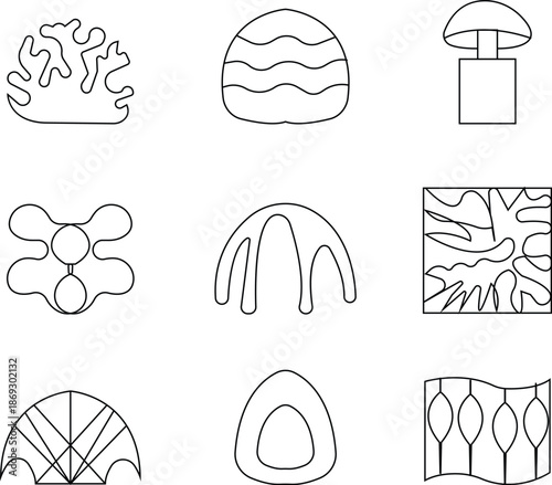 Wall bricks icon set representing brick wall construction and masonry. Ideal for building, architecture, construction projects, apps, web design, infographics, and signage. construction, handdrawn,