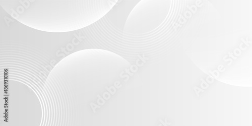 Minimal Abstract White Wave Background with Soft Curves and Clean Modern Design. Modern concept for graphic design, background, web design, poster, banner, book, slideshow.