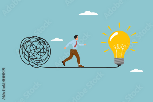 Problem Solving Concept Idea