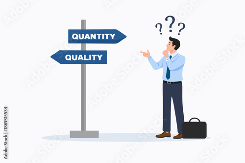 Choice Between Quality and Quantity